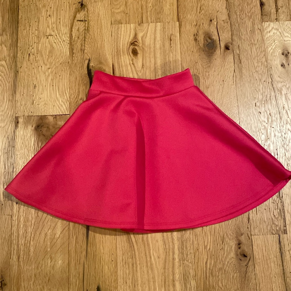 Fun hot pink skirt